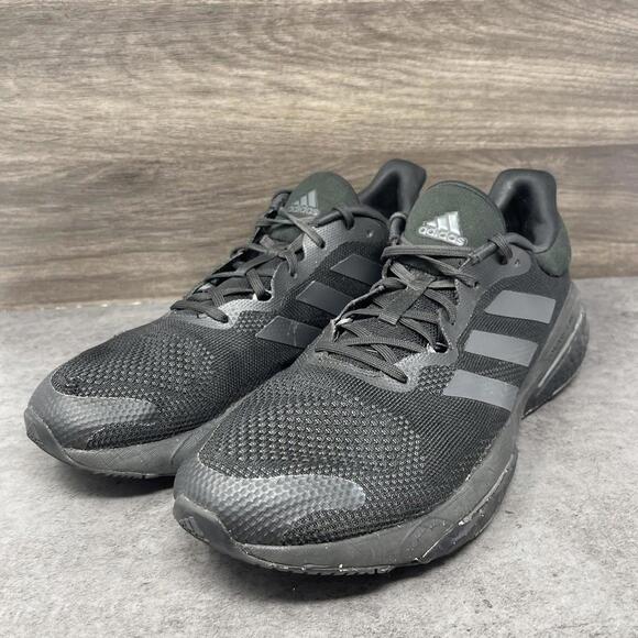Adidas Solarglide 5 Shoes Mens Size 13 Black Sneakers GX5468 main image 4